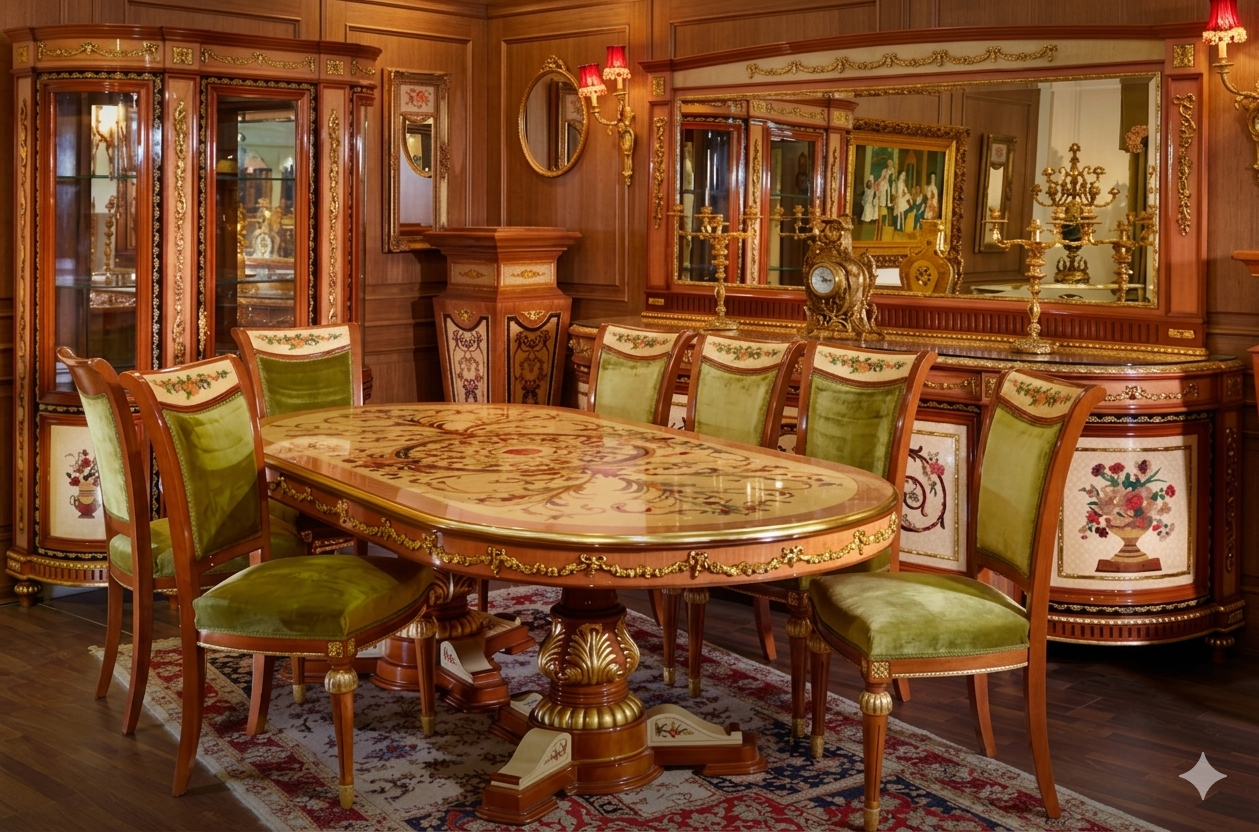 luxury dining room set