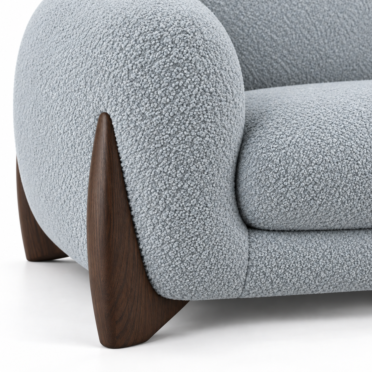 Oria Wood-Base Sofa