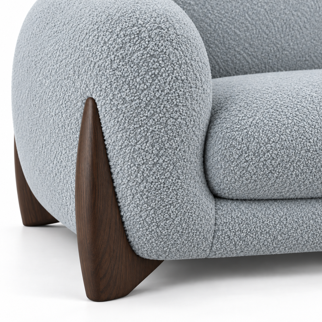 Oria Wood-Base Sofa