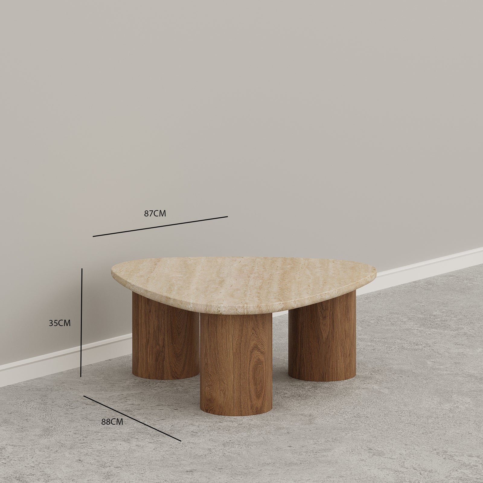 Armona Coffee Table / 87 x 88 CM