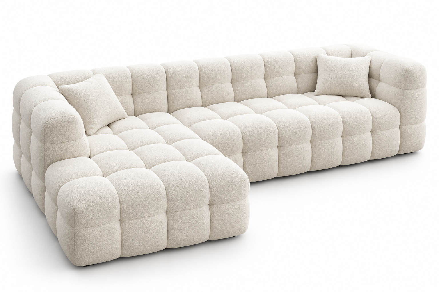 Lunara Tufted L-Shape Sofa