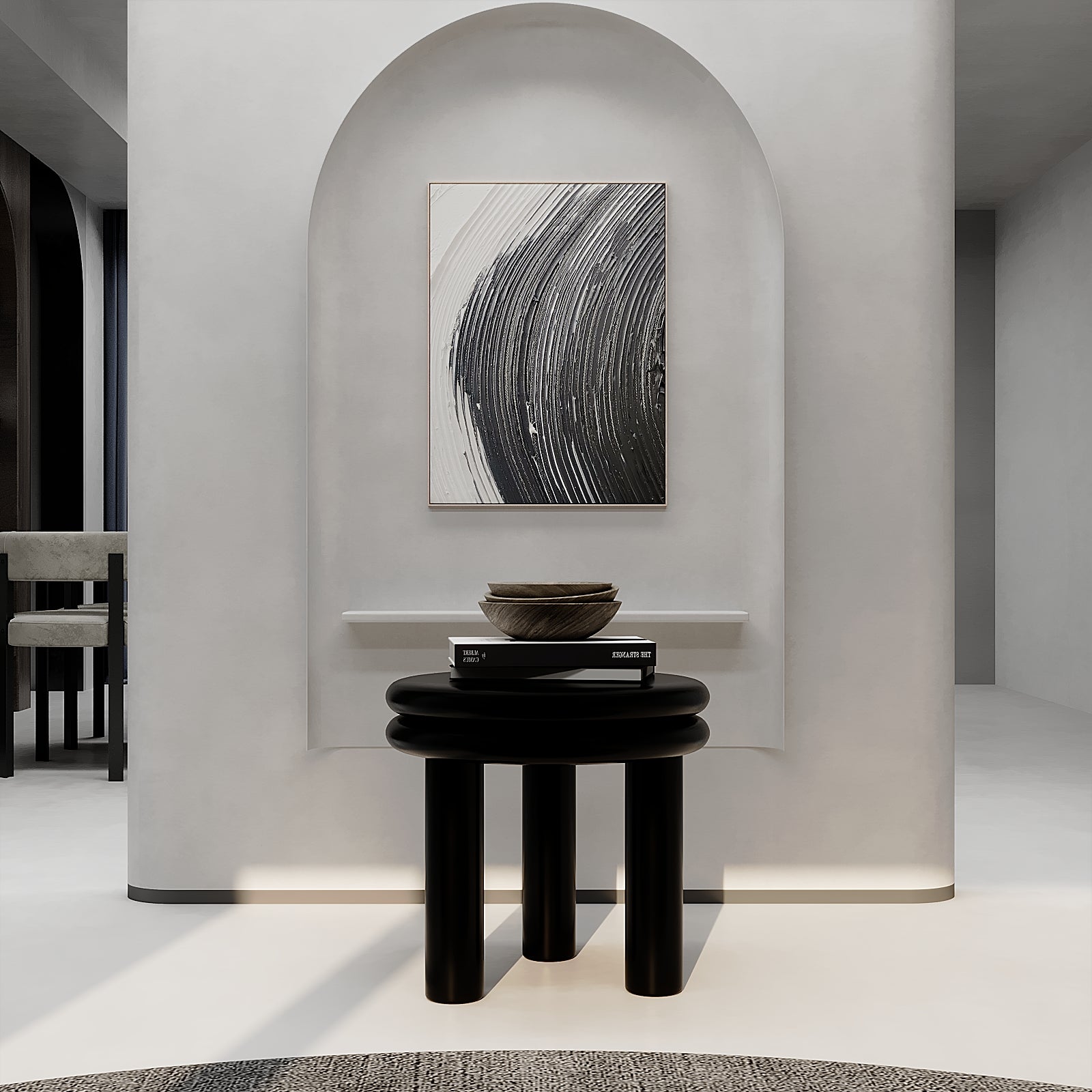 طاولة بينغو جانبية / 55 × 52 سم