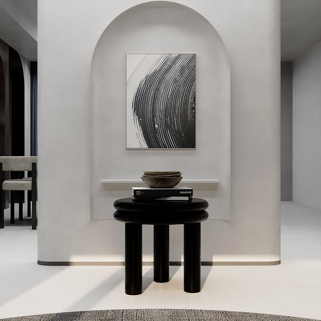 طاولة بينغو جانبية / 55 × 52 سم
