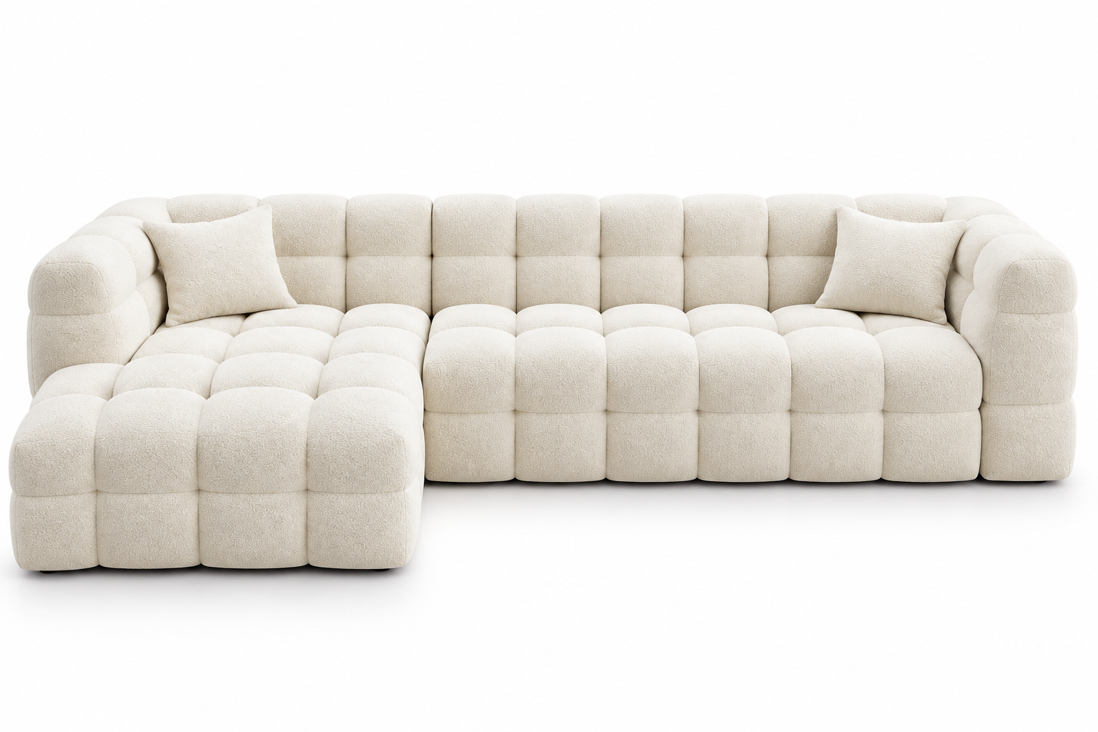 Lunara Tufted L-Shape Sofa