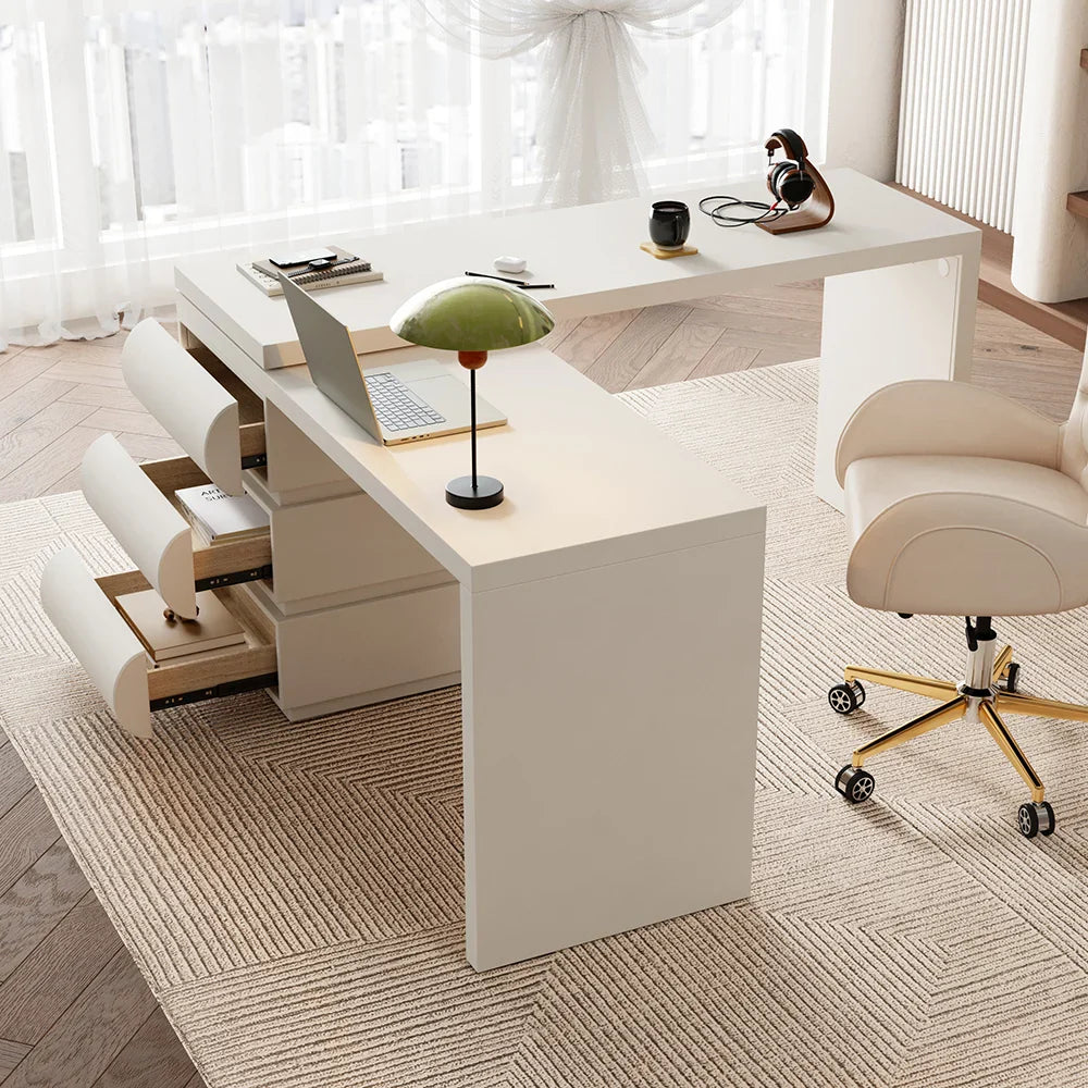 Valentina Office Desk / White