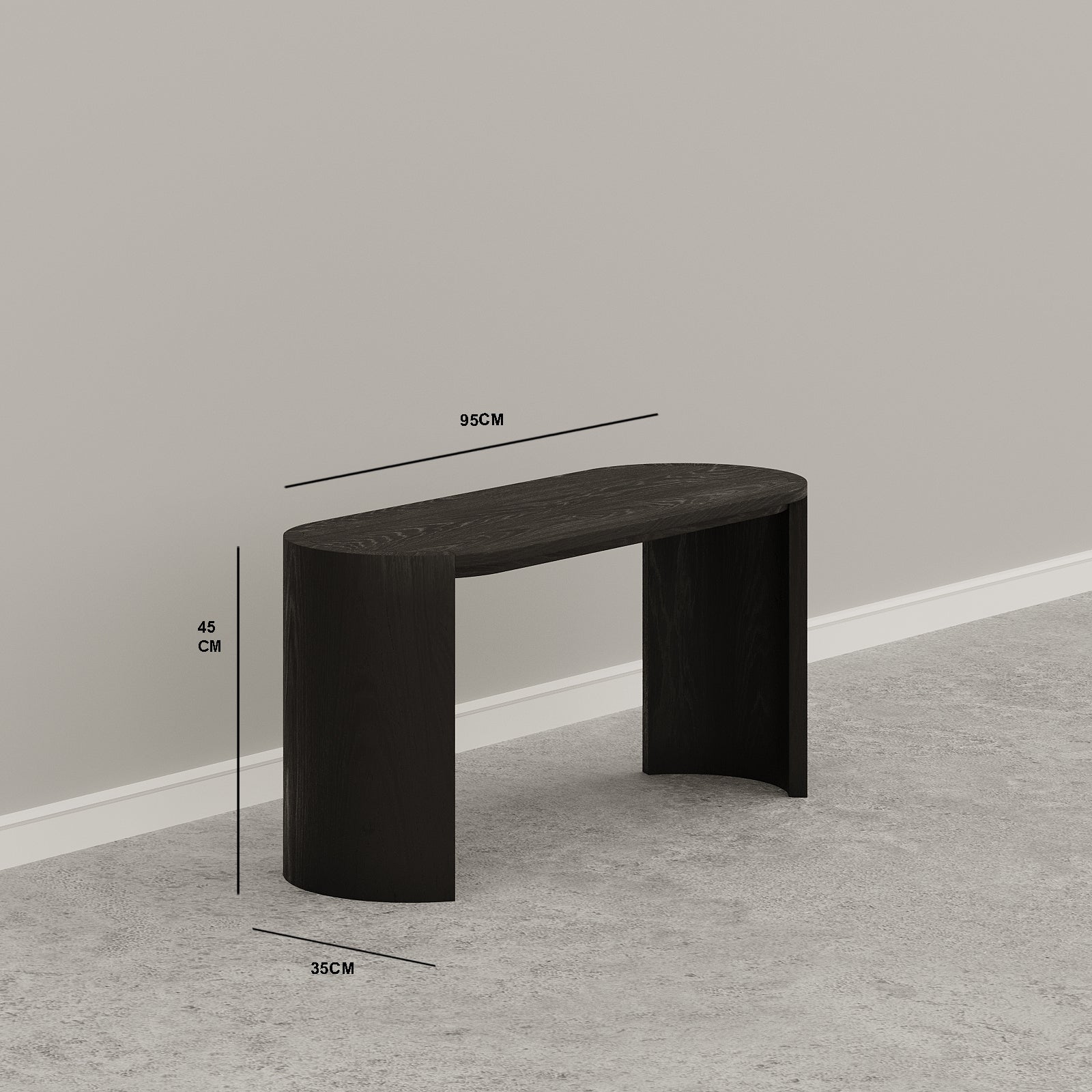 طاولة قهوة سيندي / 95 × 35 سم