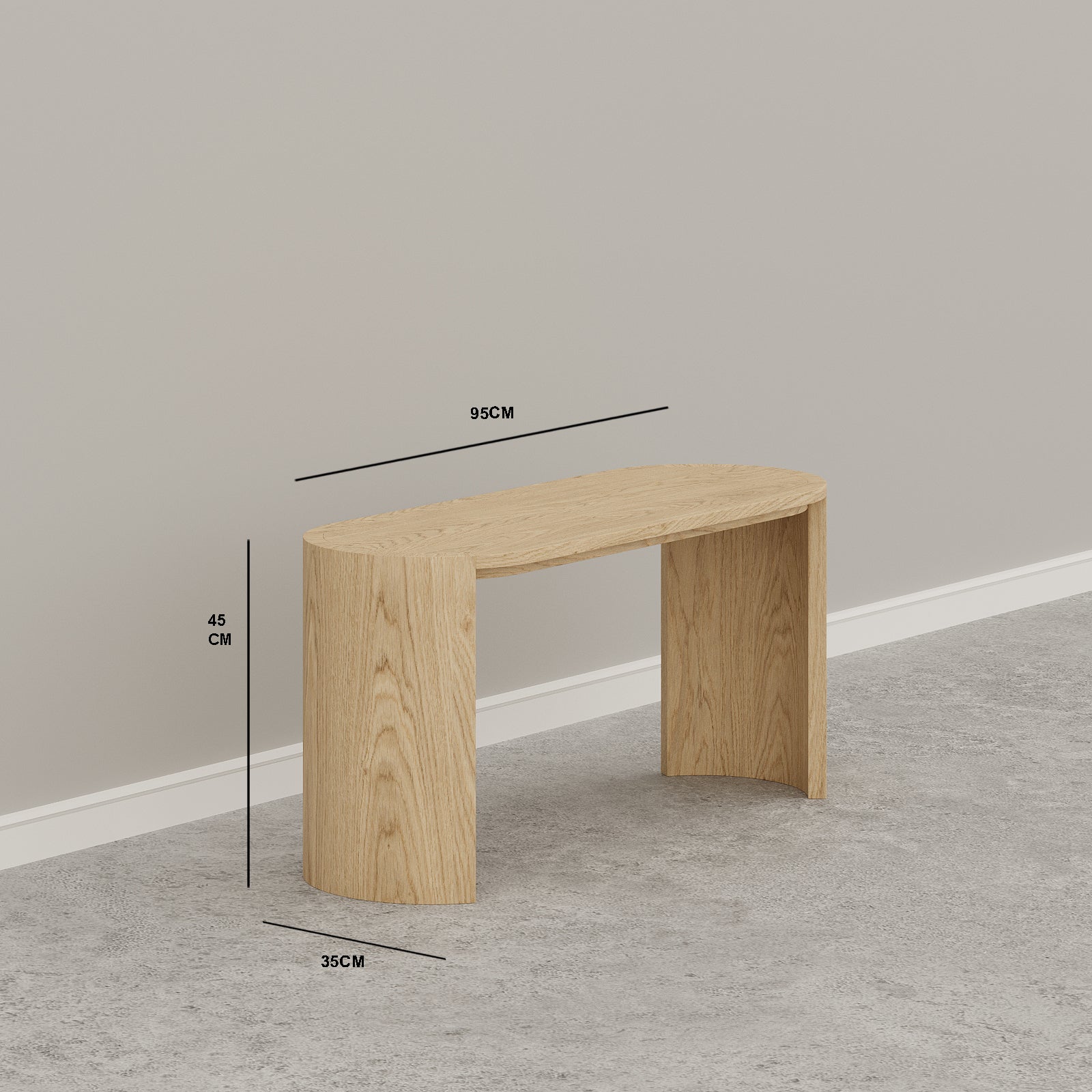 طاولة قهوة سيندي / 95 × 35 سم