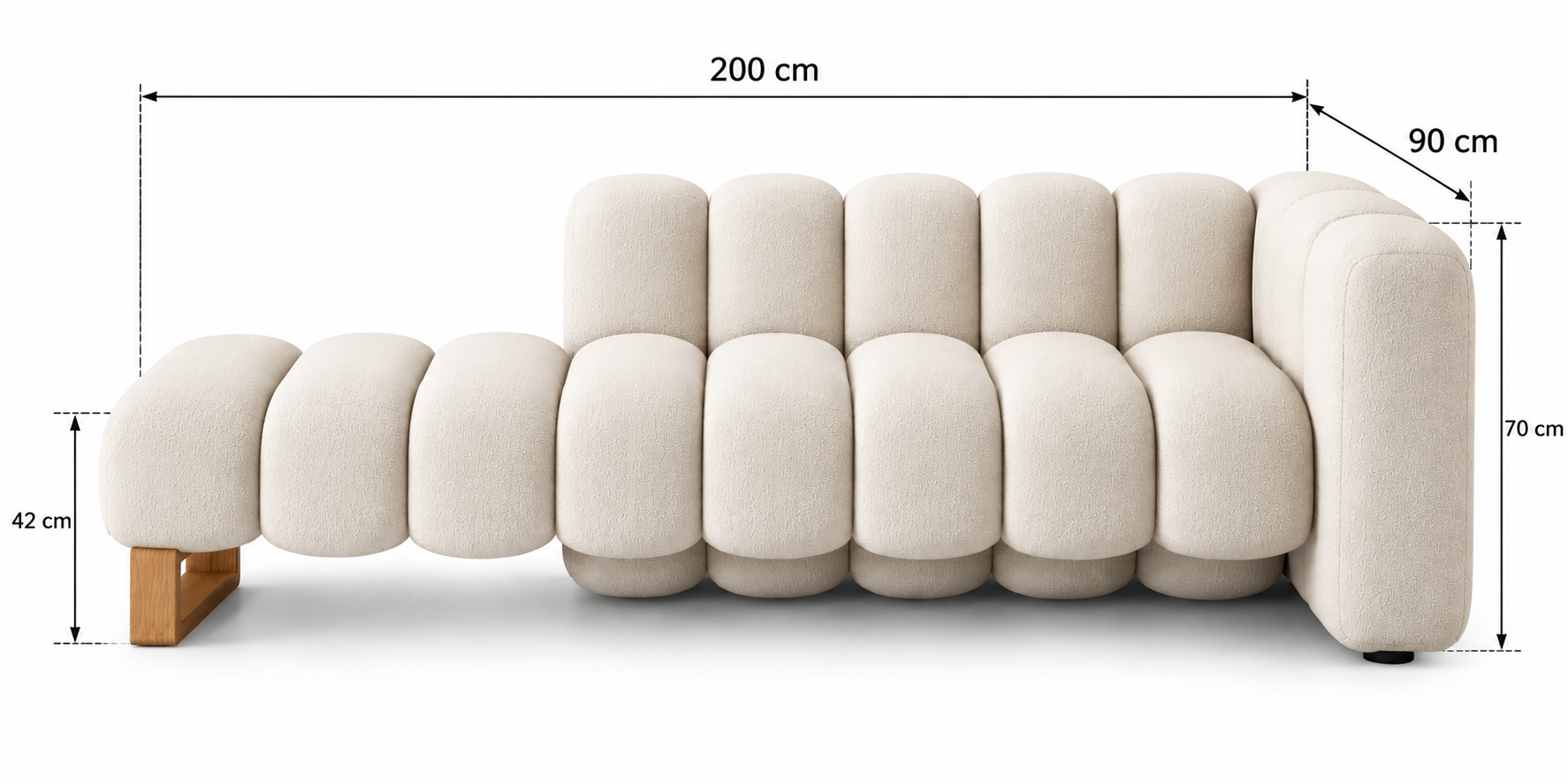 Vittoria Chaise Lounge
