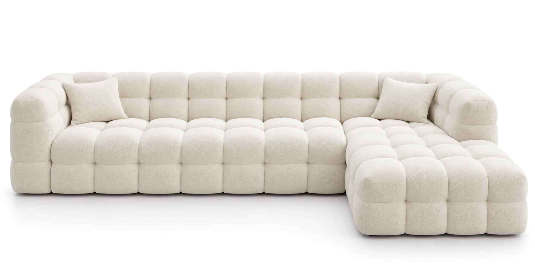Lunara Tufted L-Shape Sofa