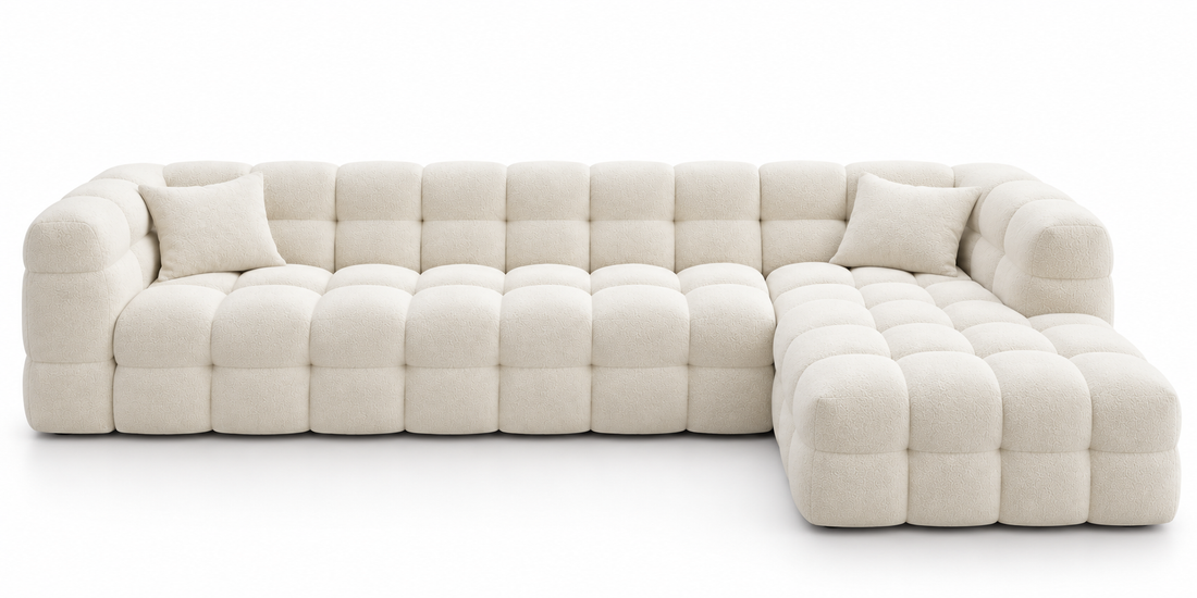 Lunara Tufted L-Shape Sofa