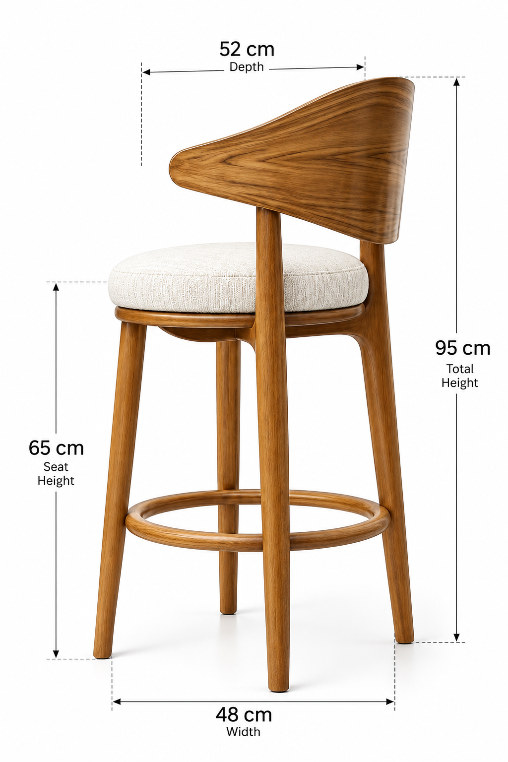 Lucca Bar Chair