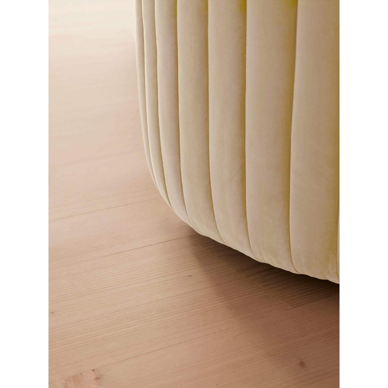 Solenne Channelled Velvet Armchair