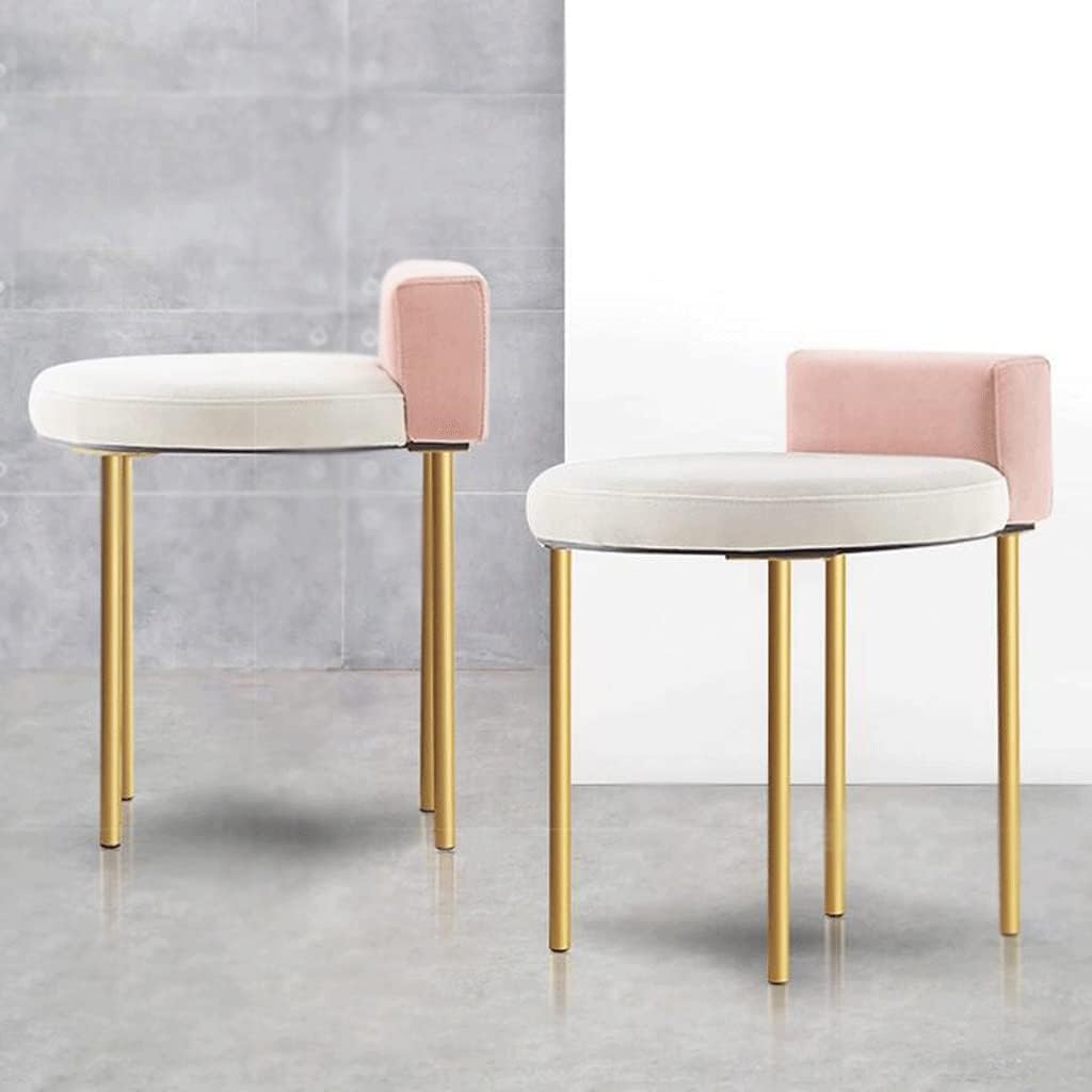 Liora Round Upholstered Low-Back Accent Chair