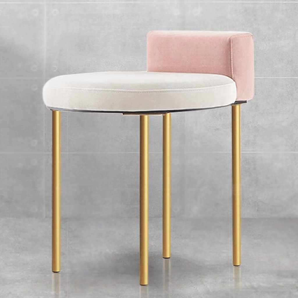 Liora Round Upholstered Low-Back Accent Chair