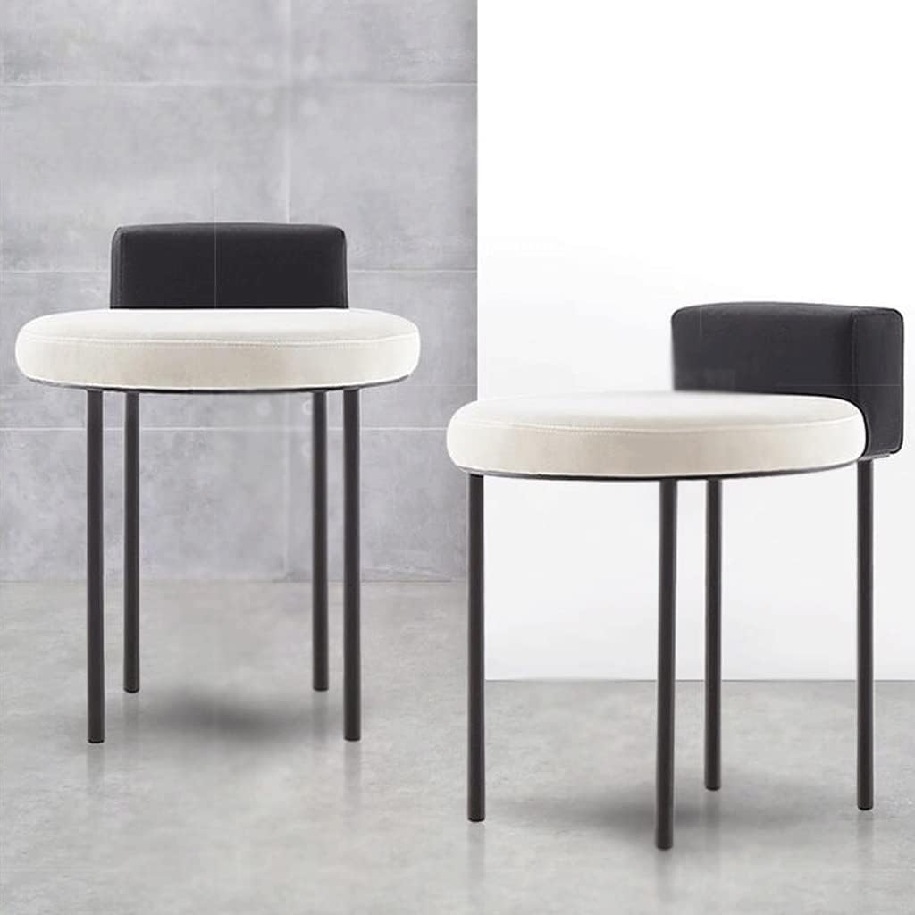 Liora Round Upholstered Low-Back Accent Chair
