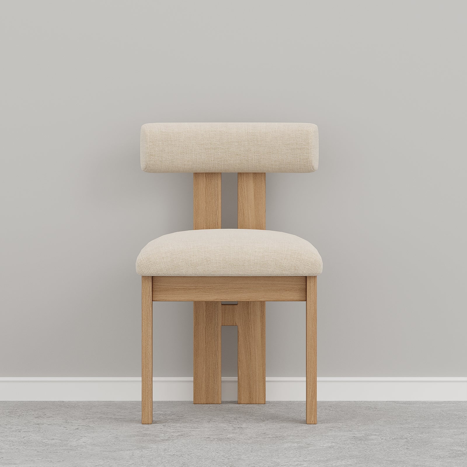 Zuma Dining Chair / Off-White Linen