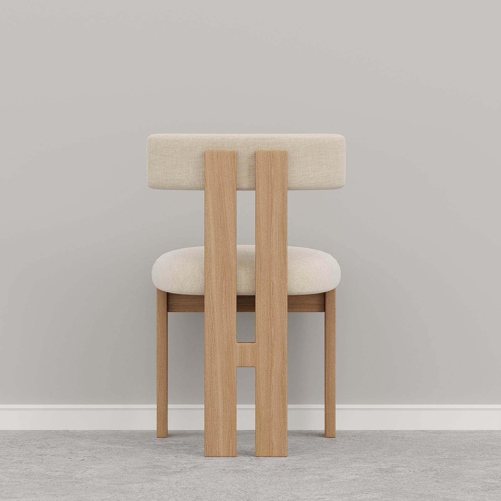 Zuma Dining Chair / Off-White Linen