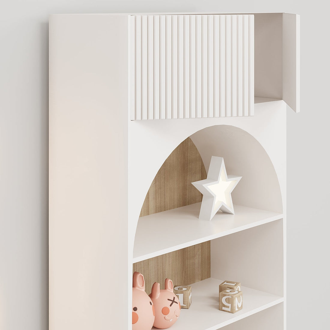 طاولة تزيين بتصميم أرنب / 225 × 45 سم