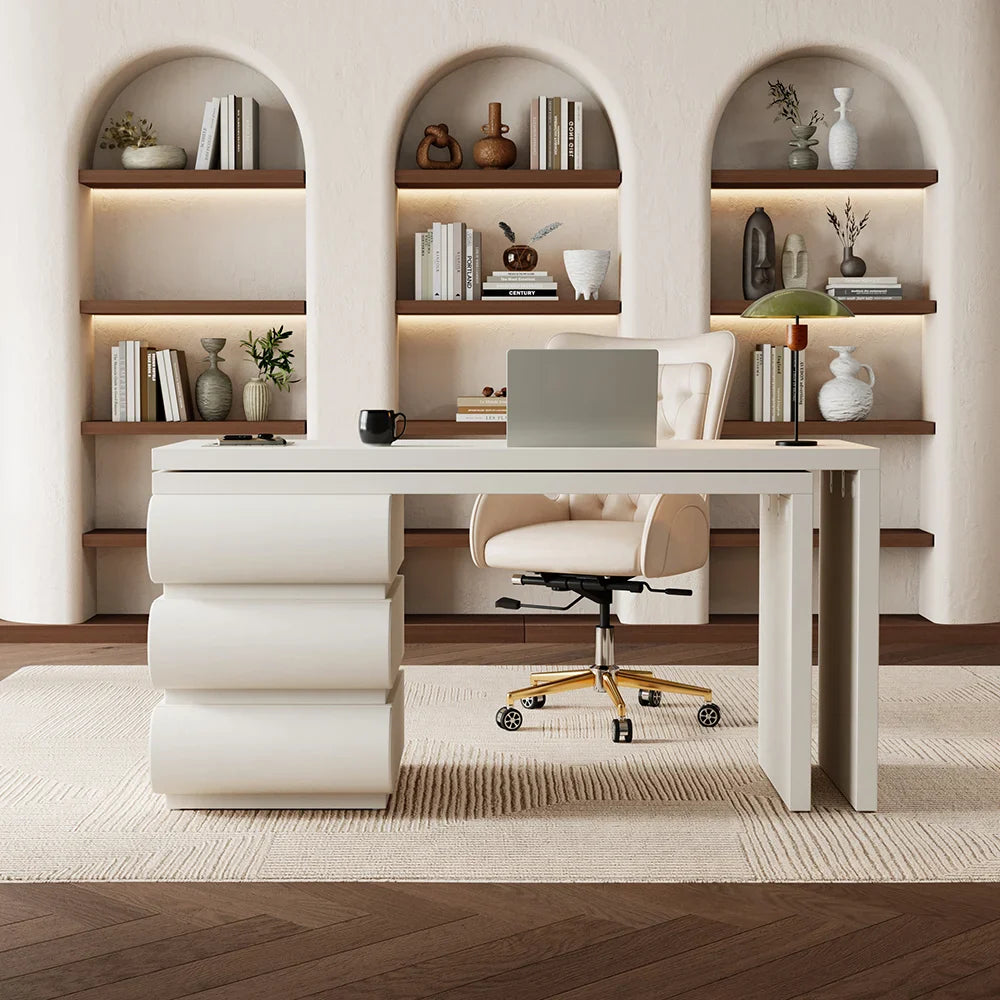 Valentina Office Desk / White