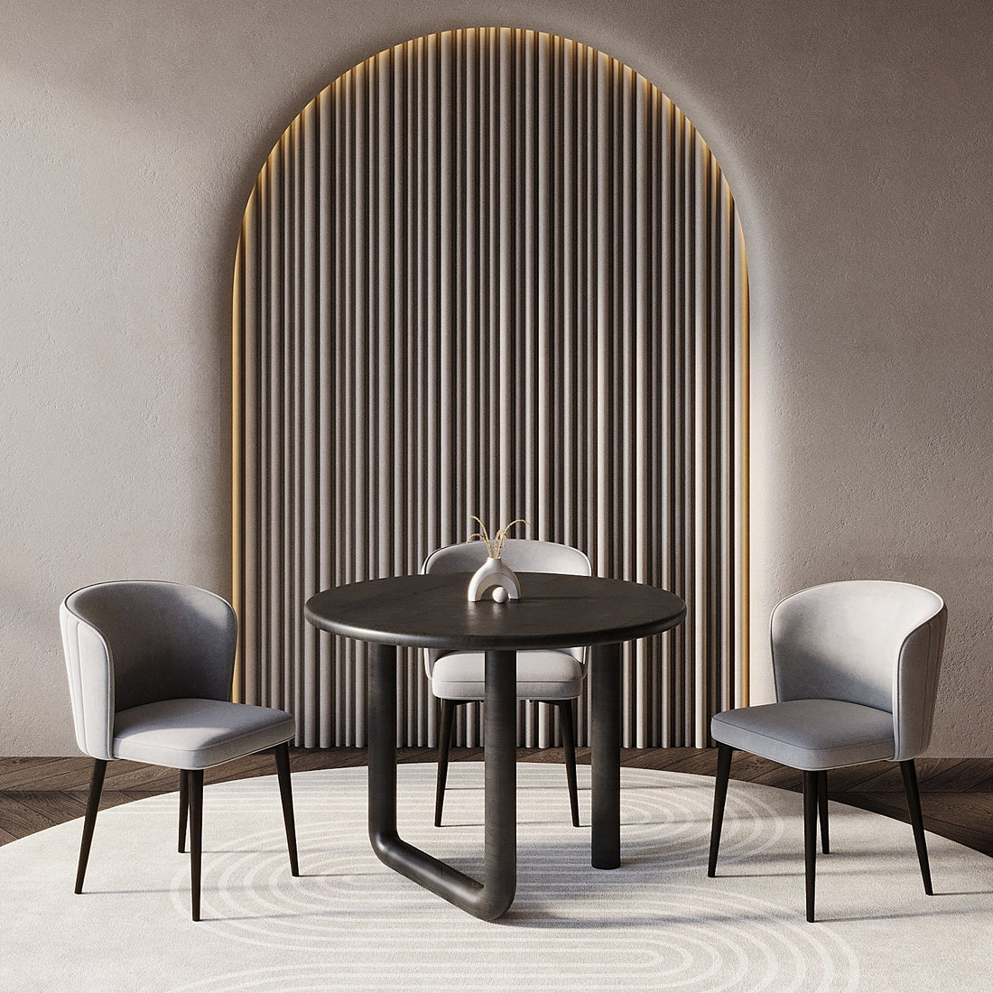 طاولة طعام زولا / 102 × 75 سم
