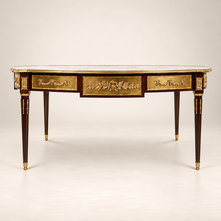 Bellecour Neoclassical Marquetry Coffee Table