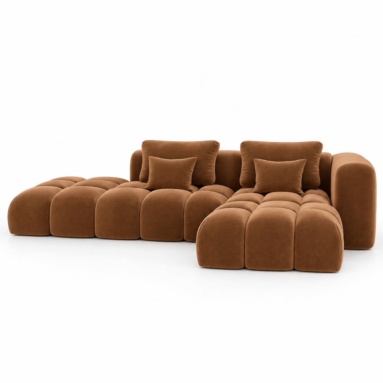 Alba Modular Velvet Sofa