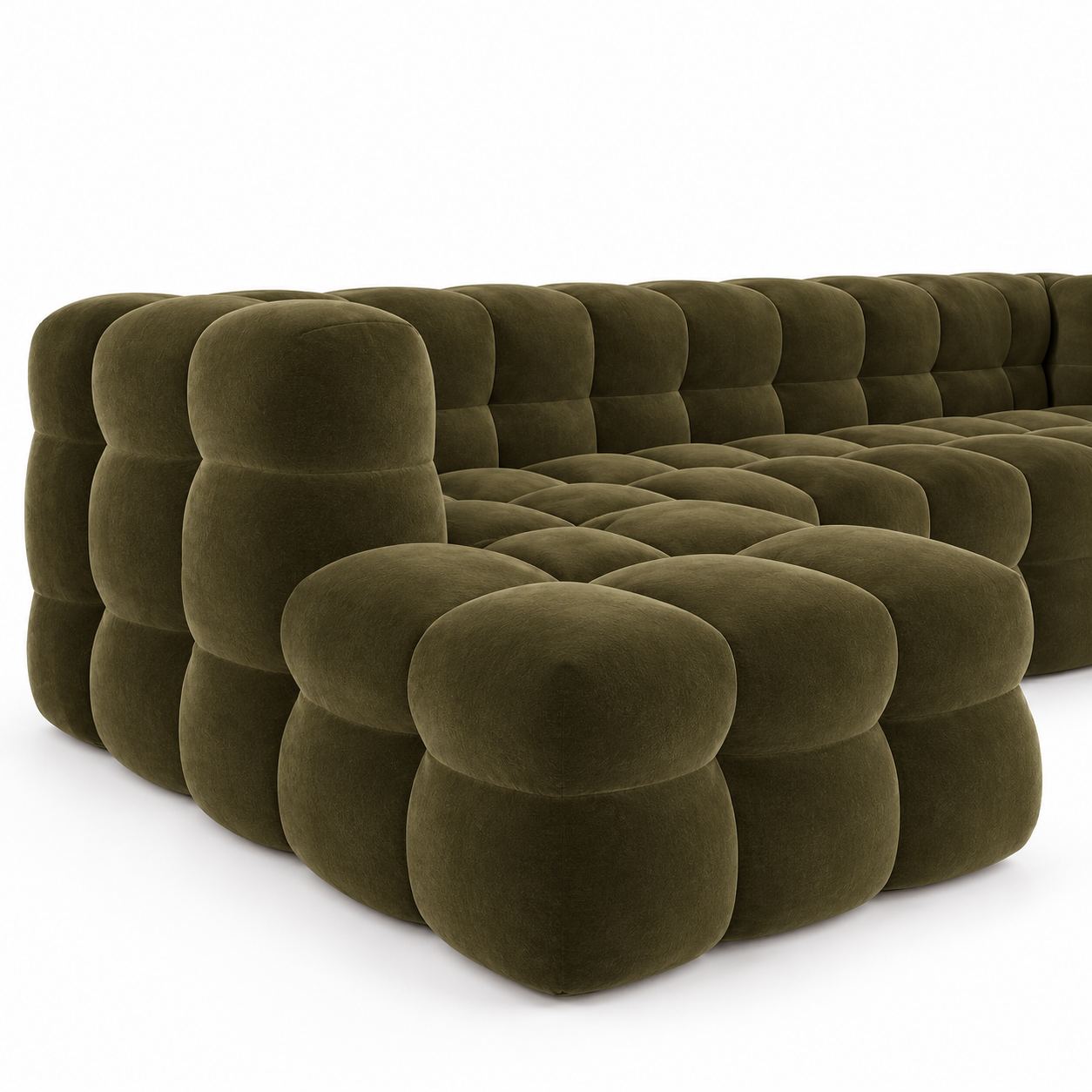 Mira Tufted Modular Sofa