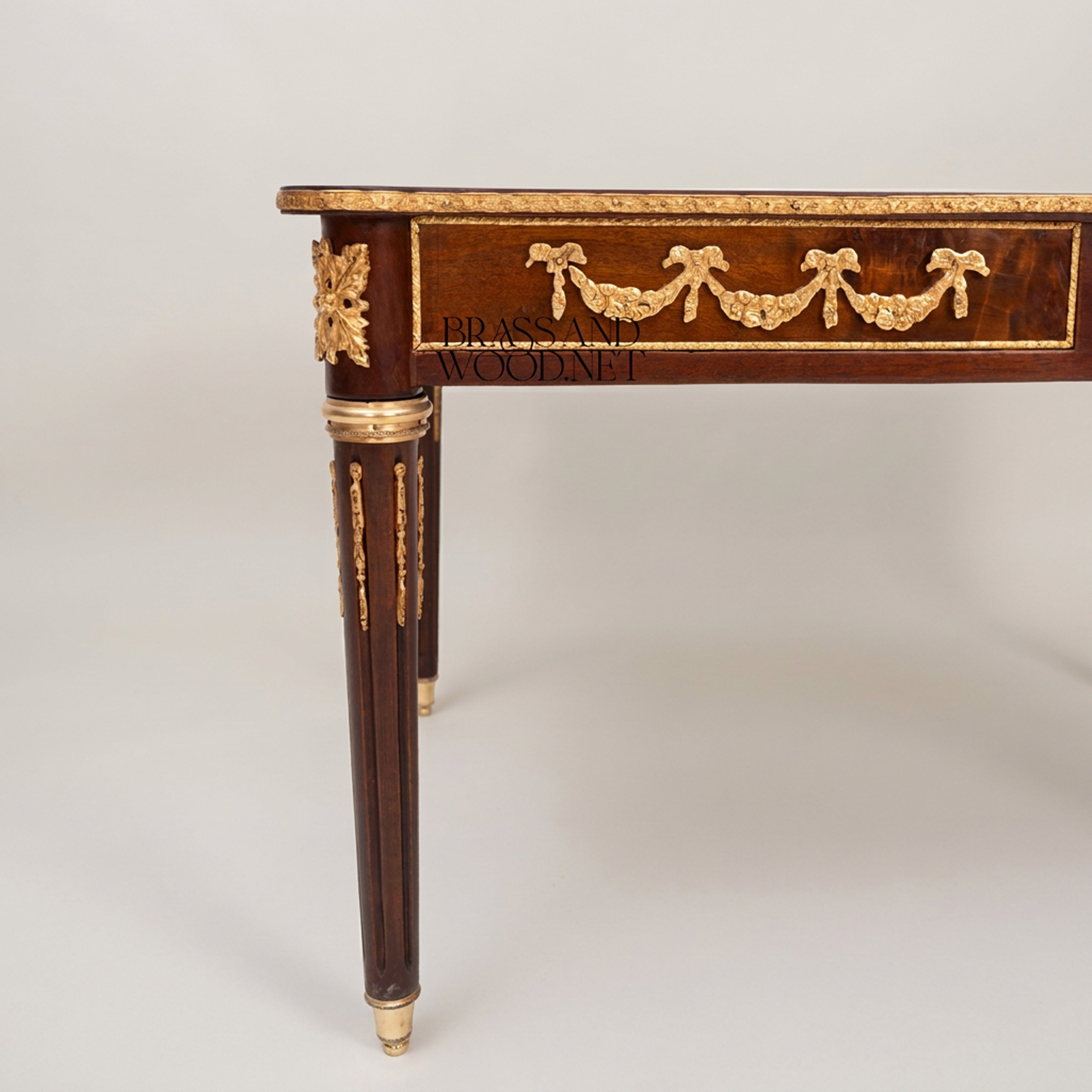 Valmont Marquetry Coffee & Side Table Set – 3 Pieces