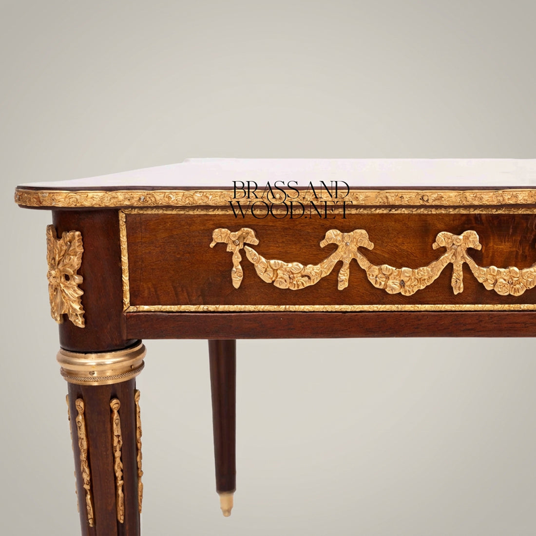 Valmont Marquetry Coffee & Side Table Set – 3 Pieces