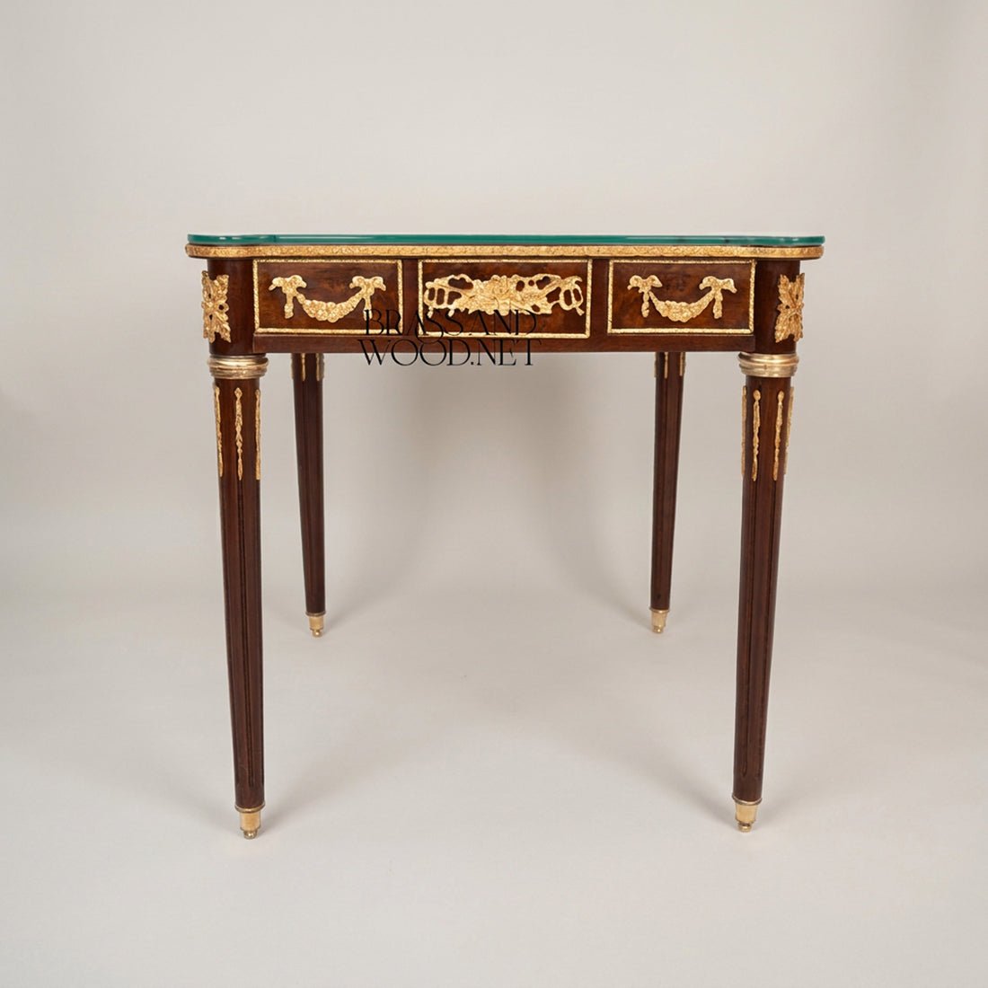 Valmont Marquetry Coffee & Side Table Set – 3 Pieces