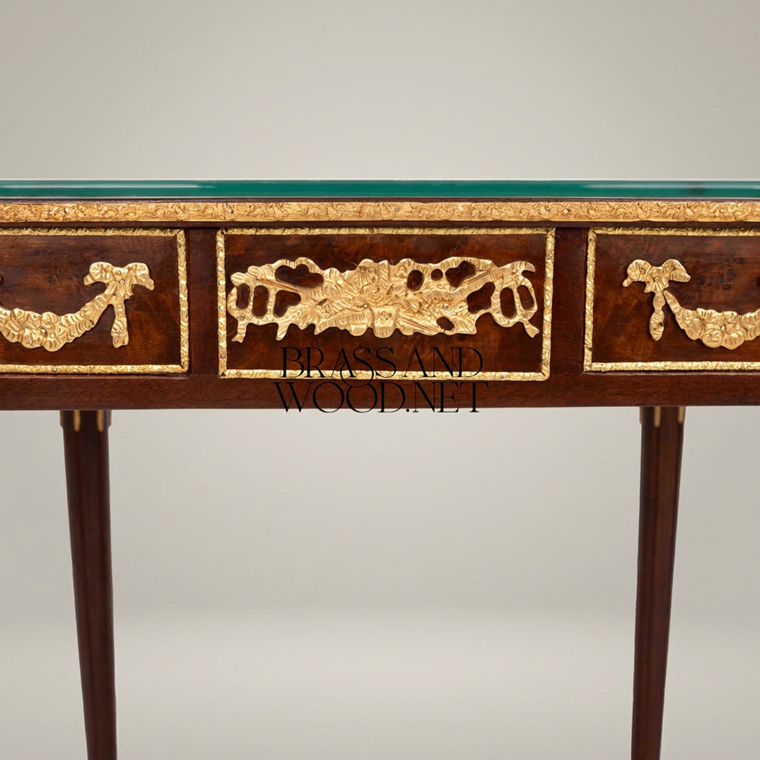 Valmont Marquetry Coffee & Side Table Set – 3 Pieces