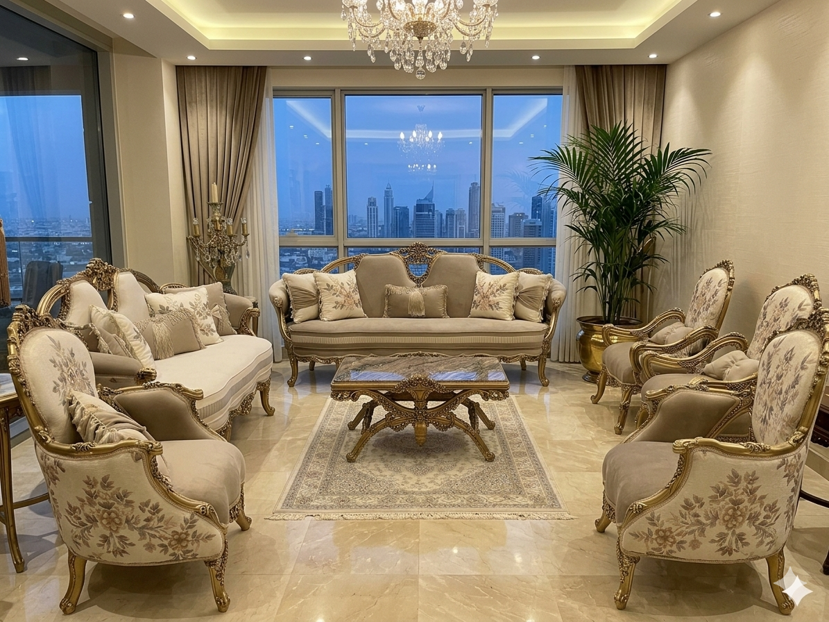 WING SOFA SET