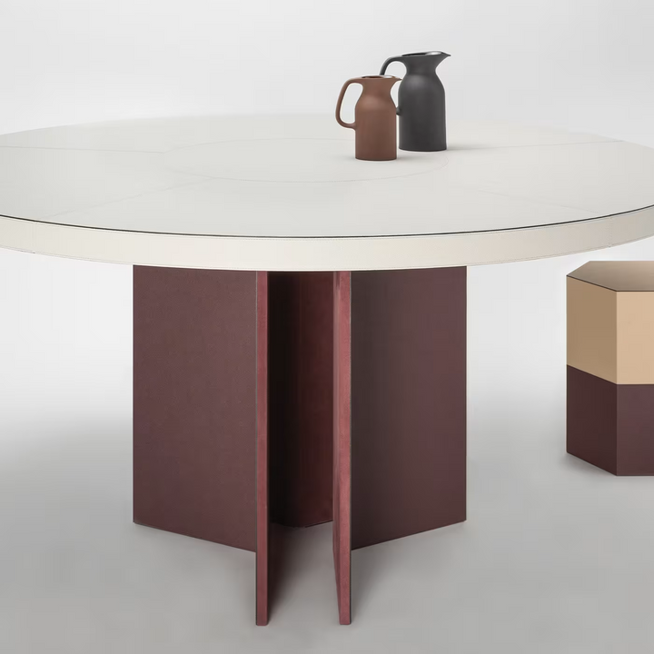 Tavelle Round Wood Dining Table