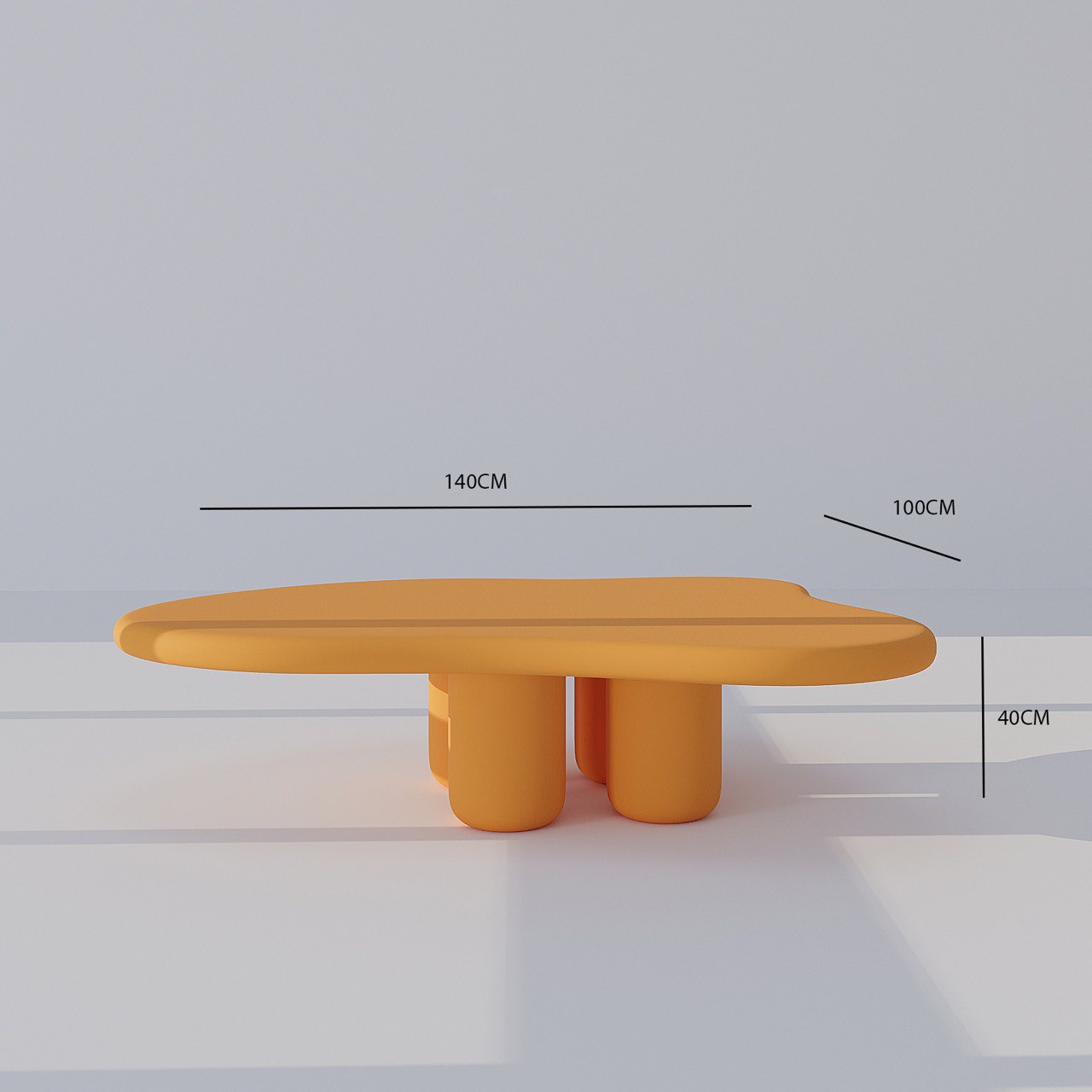 Teddy V2 Coffee Table (Big) / Spring