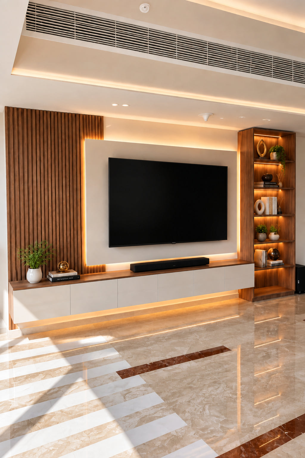 Mira Bespoke TV Media Wall