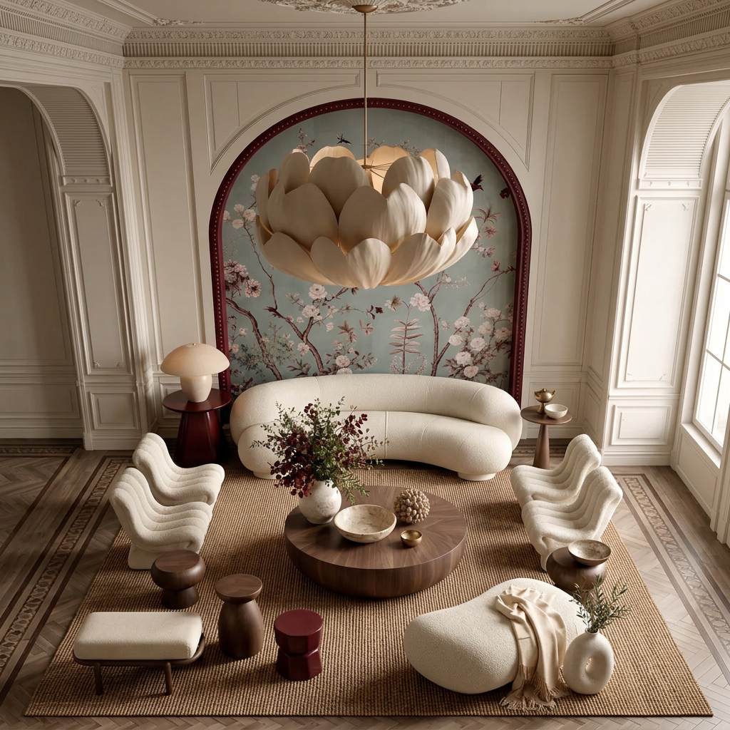 Florienne Luxury Living Room,