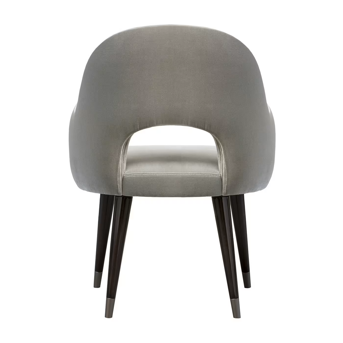 Arlo Curved Upholstered Armchair