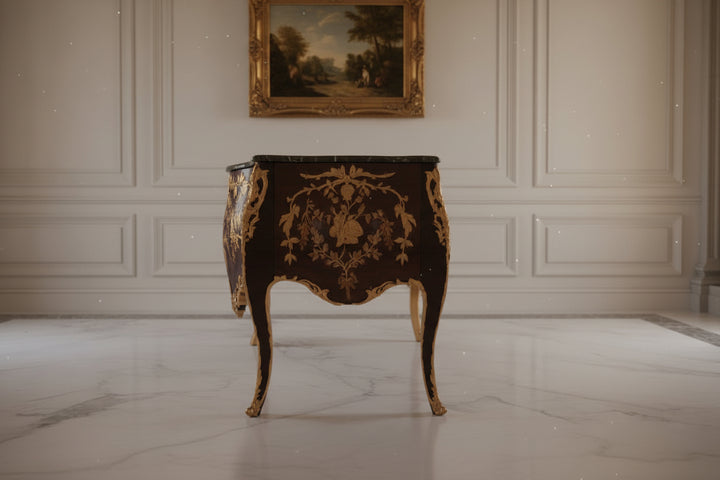 Monalisa Marquetry Chest