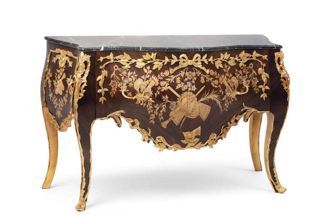 Monalisa Marquetry Chest