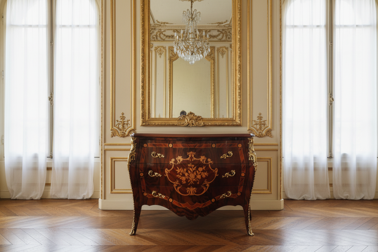 Antoinette Bombe Commode