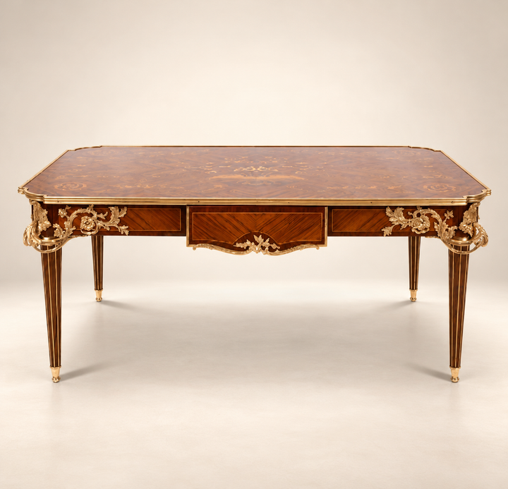 Virelle Floral Marquetry Table