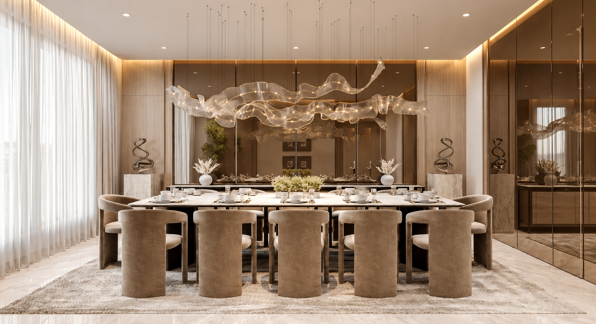 ALAIN Villa  Interior Design & Complete Furnishing