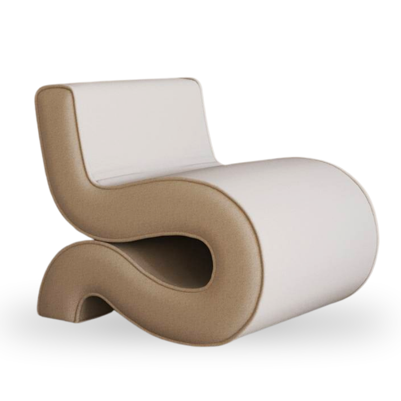 Mariano Chair / Beige Cotton Blend