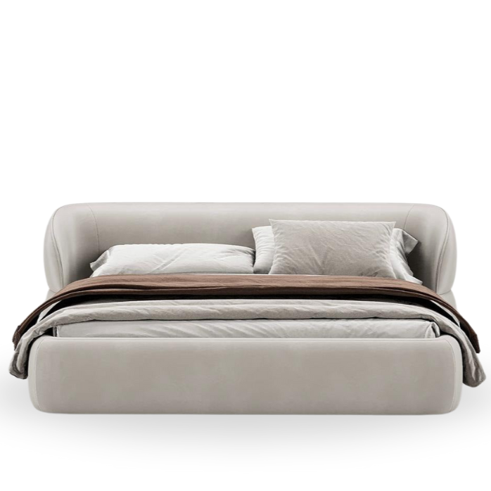 Riyu C.King Bed / Faux Premium Leather