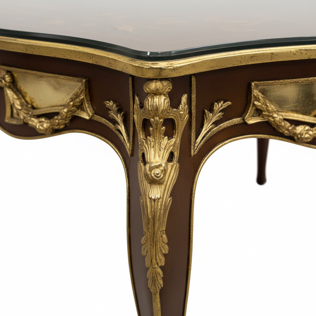 Royal Marquetry Center Table