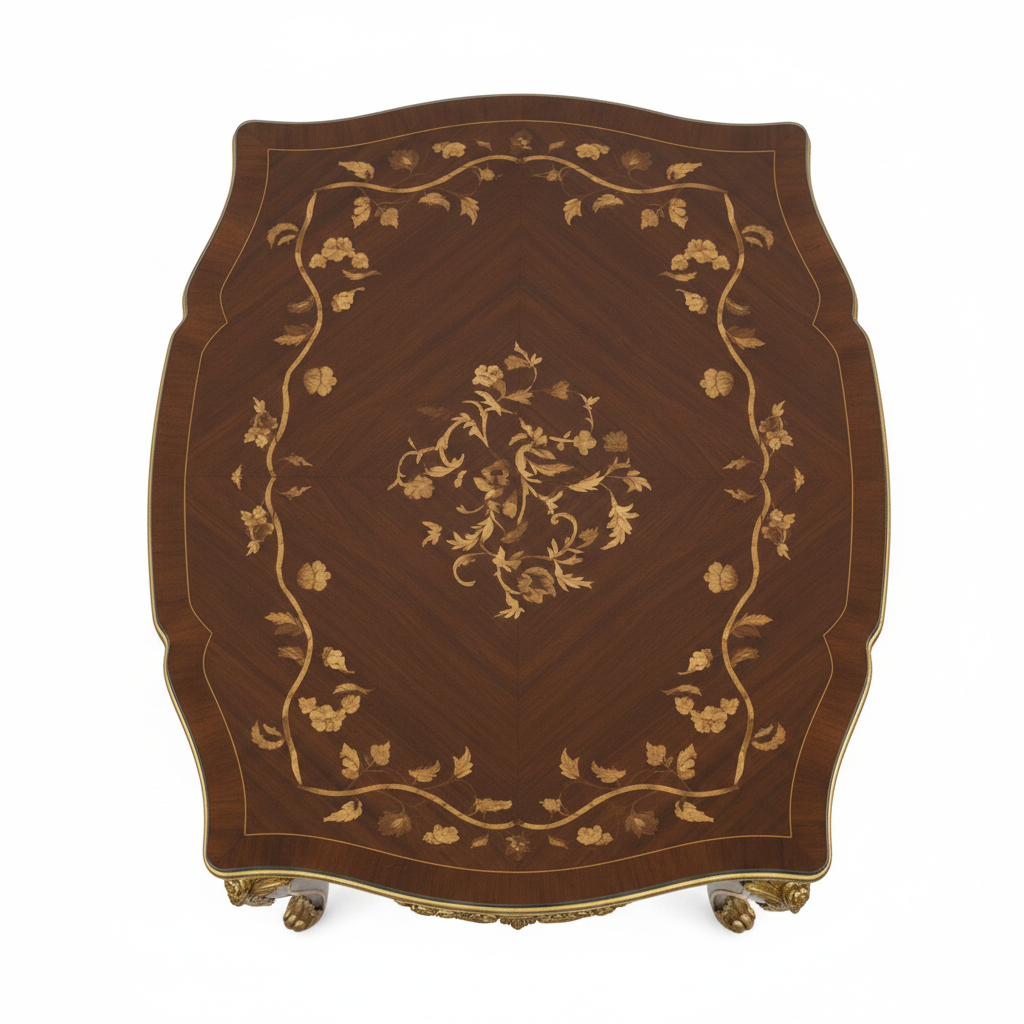 Royal Marquetry Center Table