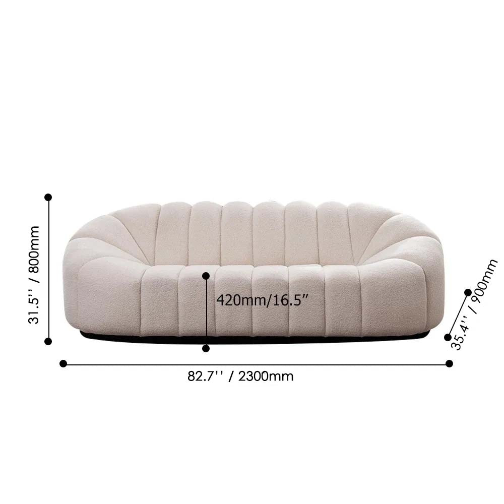 Alma 3S Sofa / 230 x 90 CM