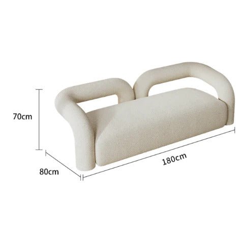 Arya 2S. Sofa / Boucle Upholstery