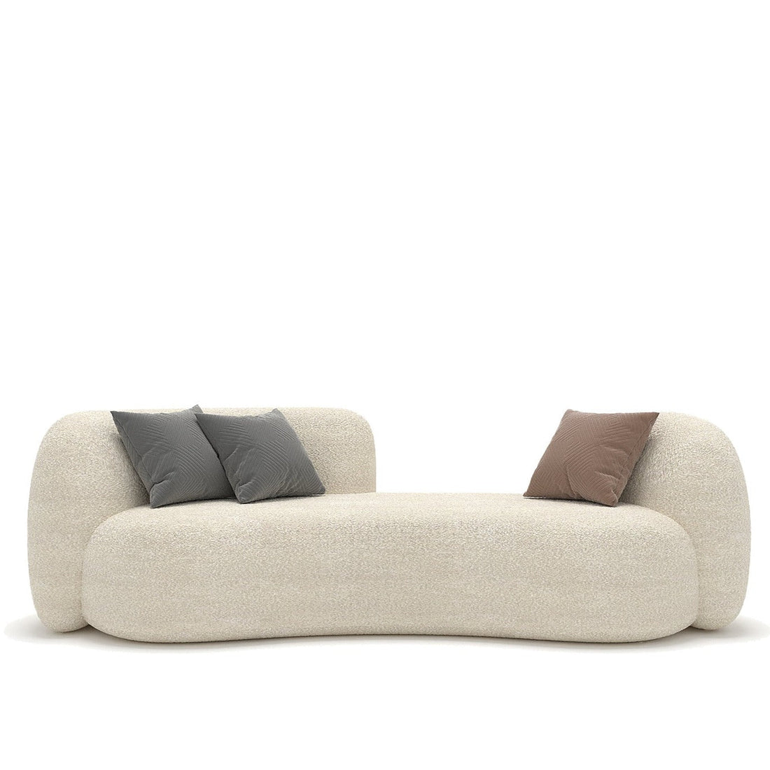 Aura Sofa 3S / Beige Boucle