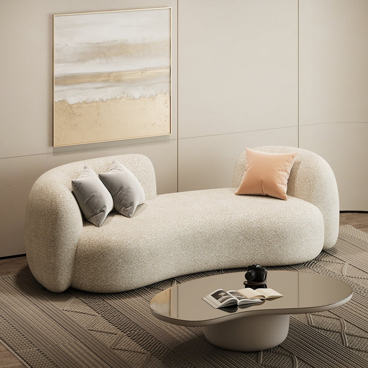 Aura Sofa 3S / Beige Boucle